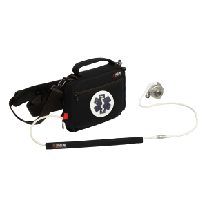 Czarna torba LVAD na zestaw HeartMate