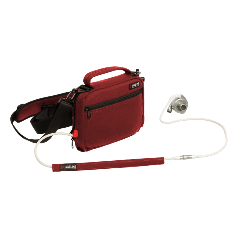 Vibrant Red LVAD Bag for HeartMate – Bold & Durable - lvadline.com